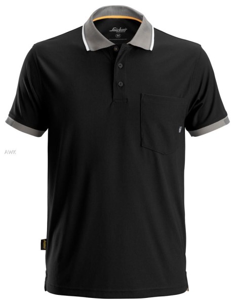 AllroundWork 37.5® Poloshirt, Black