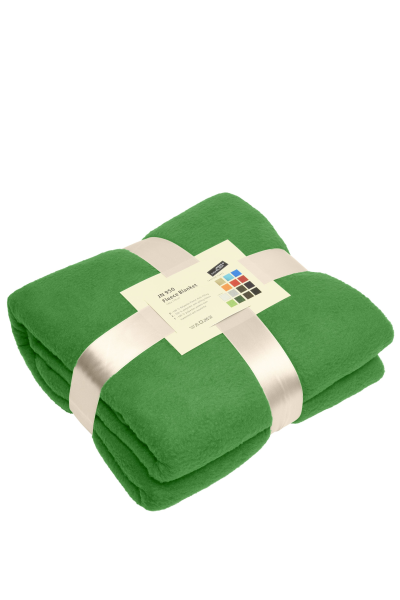 James & Nicholson, Fleece Blanket, lime-green