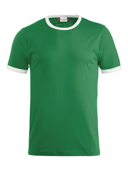 Clique, T-Shirt Nome, grün/weiß