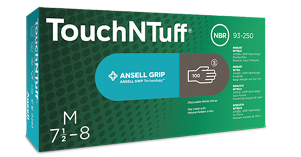 Ansell - Arbeitshandschuhe "Touch N Tuff", anthrazit