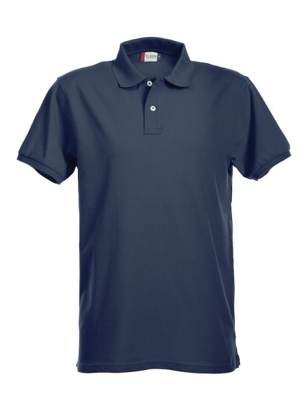 Clique, Poloshirt Stretch Premium, dunkelblau