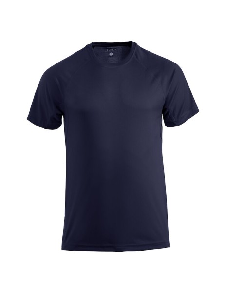 Clique, T-Shirt Premium Active-T, dunkelblau