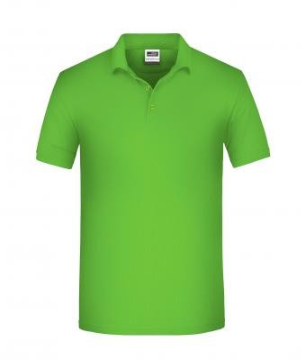 James & Nicholson, Men's BIO Workwear Polo, lime-green