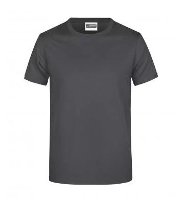 James & Nicholson, Promo-T-Shirt Man 180, graphite