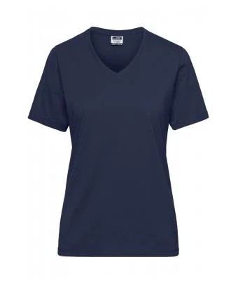 James & Nicholson, Ladies' BIO Workwear T-Shirt, navy