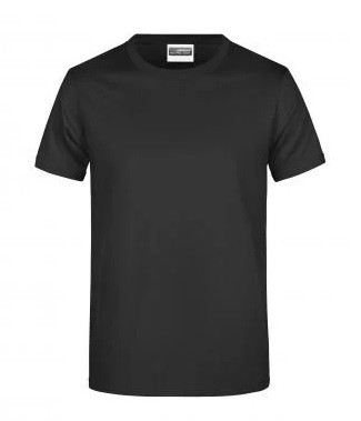 James & Nicholson, Promo-T-Shirt Man 150, black