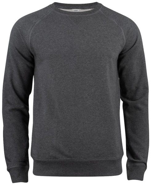 Clique, Sweatshirt Premium OC Roundneck, anthrazit-meliert