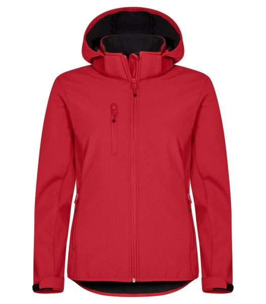 Clique, Softshell Hoody Classic Lady, rot