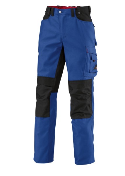 BP, Strapazierfähige Arbeitshose mit Kniepolstertaschen, königsblau/schwarz