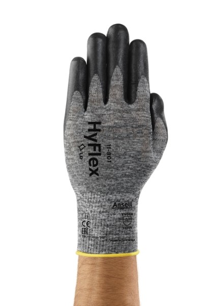 Ansell - Nitril-Handschuhe "HYFLEX", schwarz
