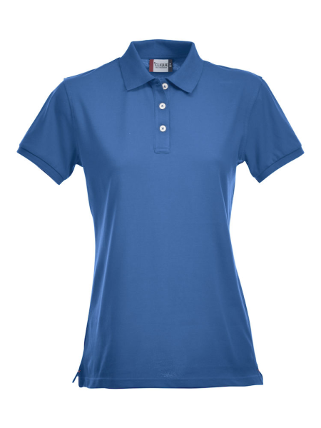 Clique, Poloshirt Stretch Premium Ladies, royalblau