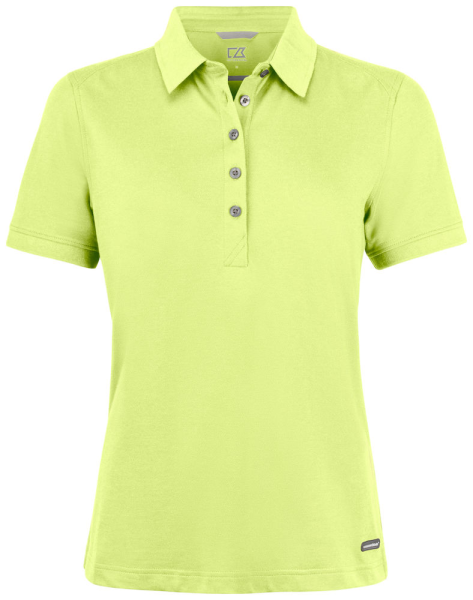 Cutter & Buck, Poloshirt Advantage Ladies, leuchtgrün