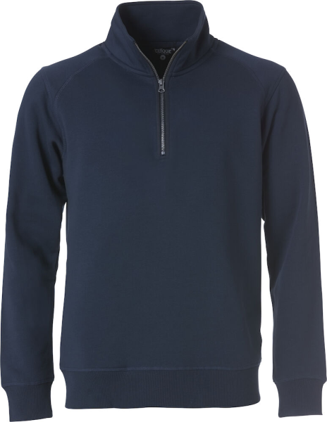 Clique, Sweatshirt Classic Half Zip, dunkelblau