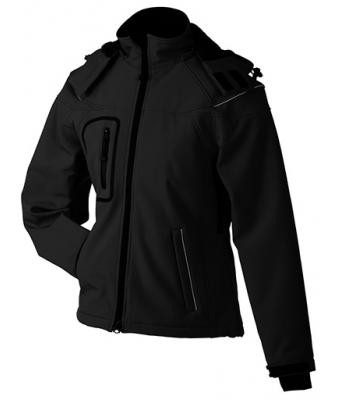 James & Nicholson, Ladies' Winter Softshell Jacket, black