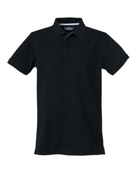 Clique, Poloshirt Heavy Premium, schwarz