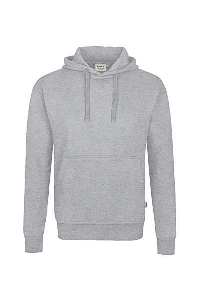 HAKRO, Kapuzen-Sweatshirt Premium, ash meliert