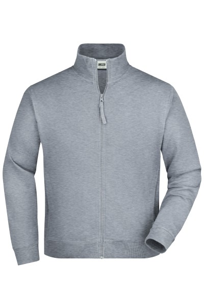 James & Nicholson, Sweat Jacket, grey-heather