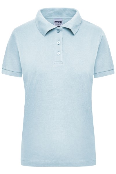 James & Nicholson, Workwear Polo Women, light-blue