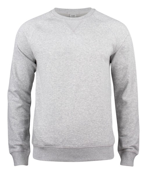 Clique, Sweatshirt Premium OC Roundneck, grau-meliert