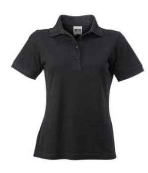 James & Nicholson, Ladies' Workwear Polo, black