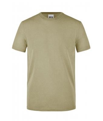 James & Nicholson, Men's Workwear T-Shirt, stone