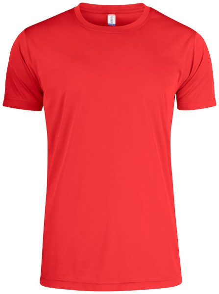 Clique, Junior T-Shirt "Basic Active-T" rot, Polyester