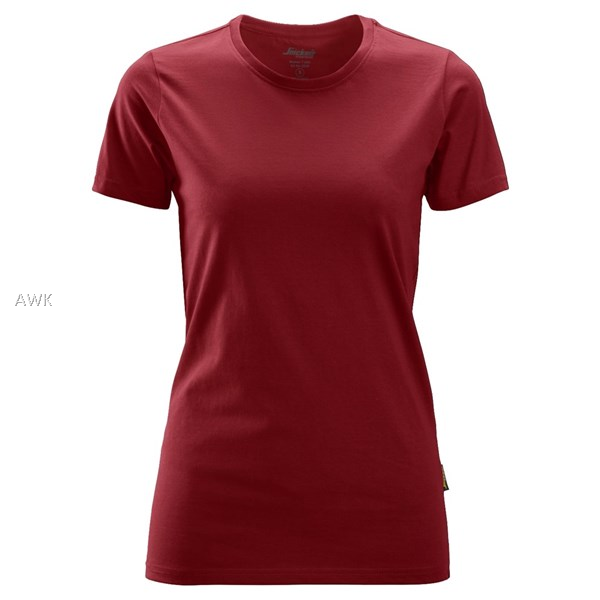 Snickers 2516, Damen T-Shirt, chili red