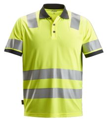 Snickers 2730, Warnschutz Poloshirt, high vis yellow
