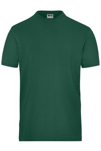 James & Nicholson, Men's BIO Stretch-T-Shirt Work - SOLID -, dark-green