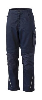 James & Nicholson, Workwear Pants - STRONG -, navy/navy