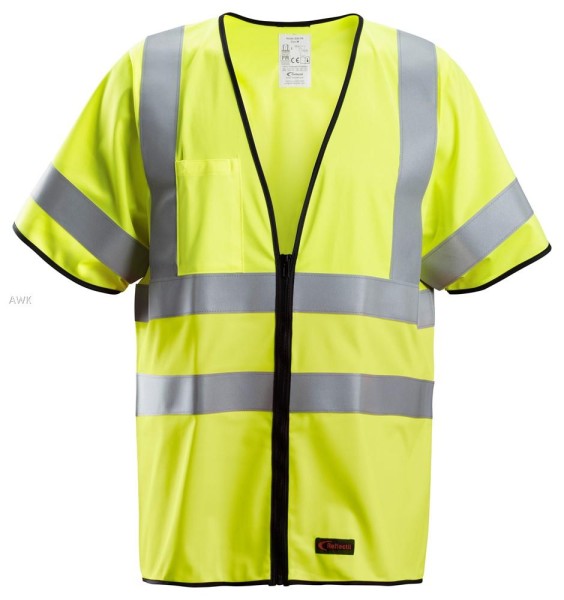 Snickers 4361, ProtecWork, Multinorm Weste, high vis yellow