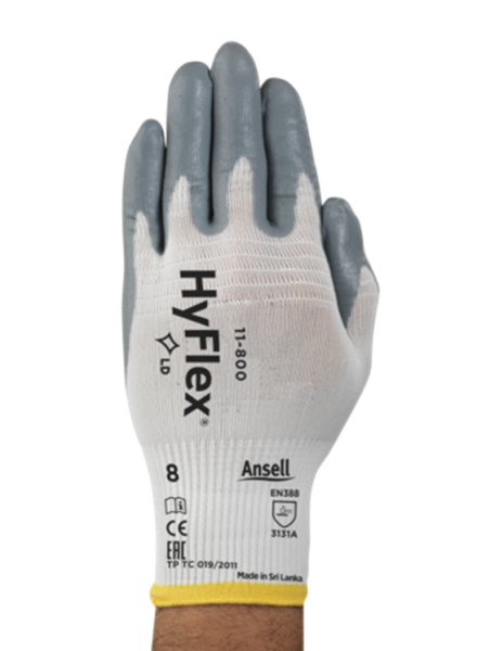 Ansell - Nitril-Handschuhe "Hyflex", grau