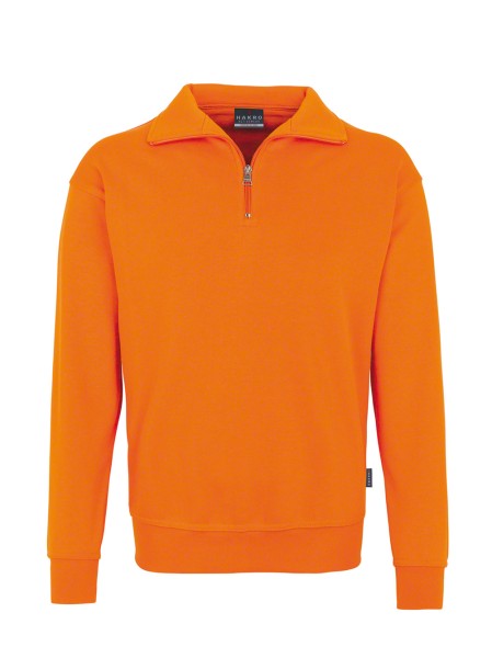 HAKRO, Zip-Sweatshirt Premium, orange
