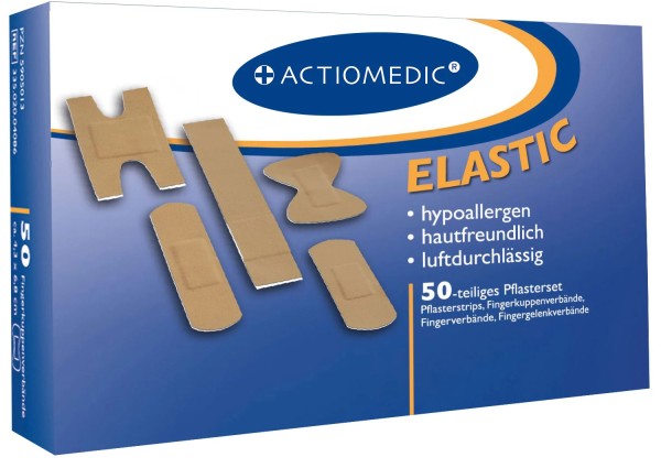 ACTIOMEDIC® ELASTIC Pflasterset, 50 -tlg.