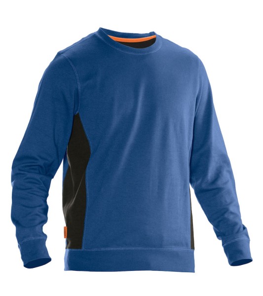 Jobman, Sweatshirt "Practical", blau/schwarz