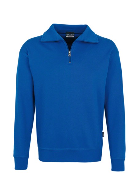 HAKRO, Zip-Sweatshirt Premium, royalblau