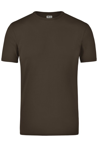 James & Nicholson, Elastic-T-Shirt, brown